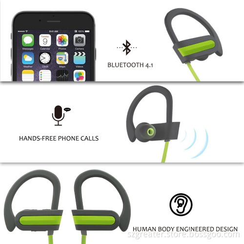 earphones bluetooth wireless made in china headsets sport bluetooth Headphones IPX 4 Waterproof earbuds